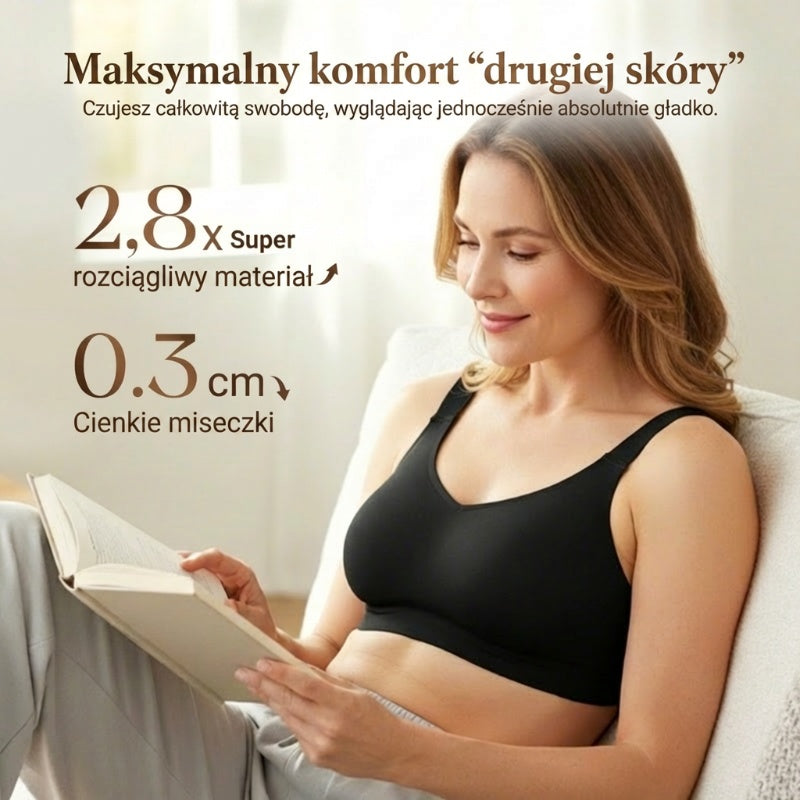 ✨ 1+1 gratis! Wygodny, bezszwowy biustonosz sportowy