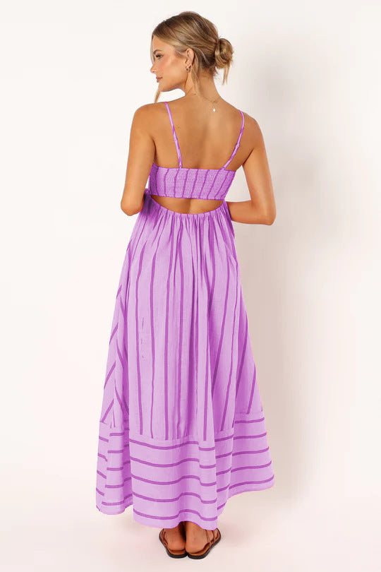 Sukienka maxi w paski Lynsey