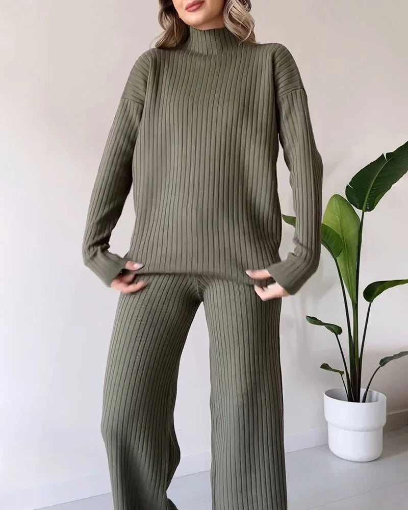 Fayla | Zimowy casualowy dwuczęściowy zestaw dla kobiet